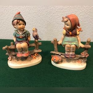 Pair of Hummel figurines
